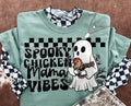 Spooky chicken mama vibes Tee or Sweatshirt - Quarter Circle AK Boutique