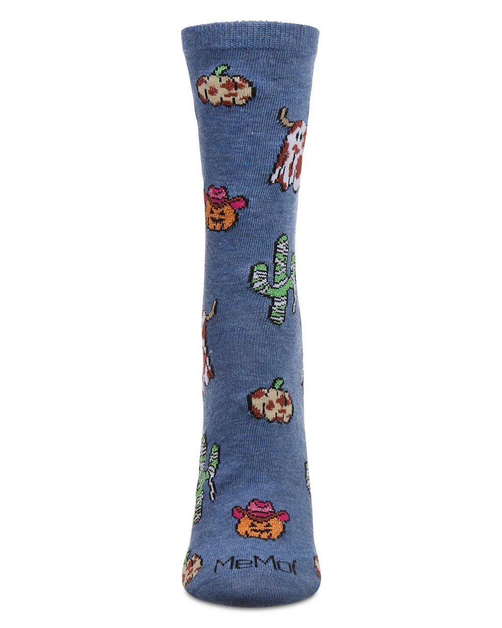 Spooky Western Holiday Crew Socks - Quarter Circle AK Boutique