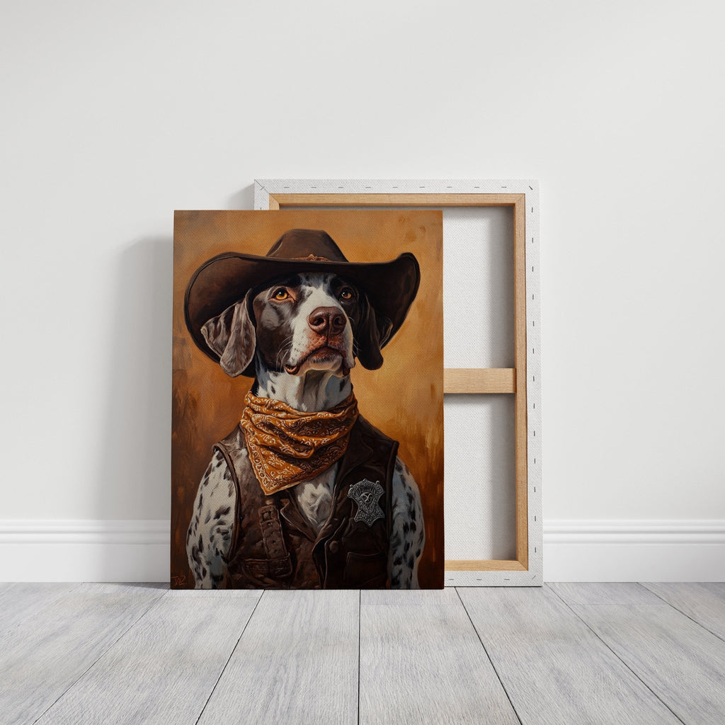 Spotted Deputy in Dusty Boots - Quarter Circle AK Boutique
