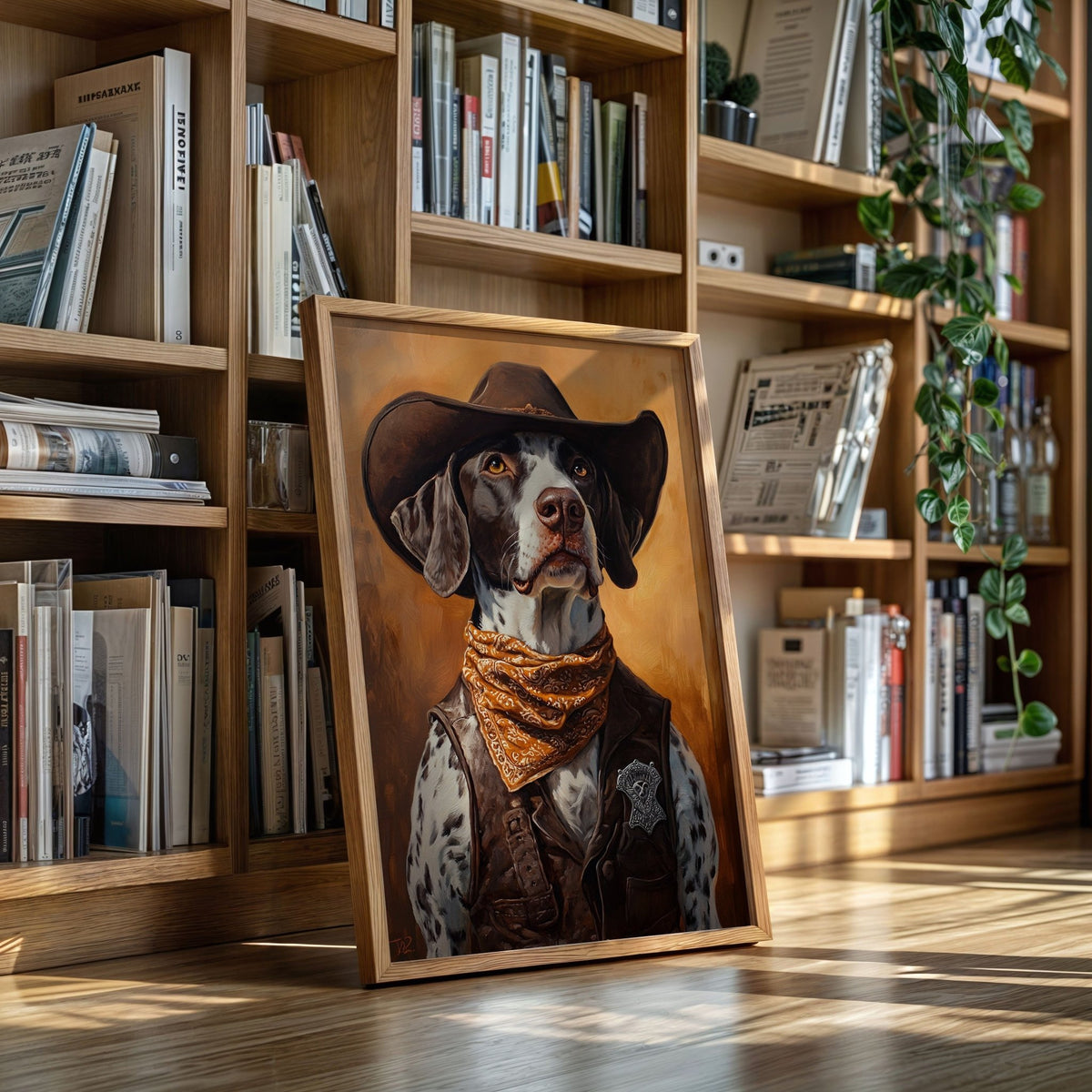 Spotted Deputy in Dusty Boots - Quarter Circle AK Boutique