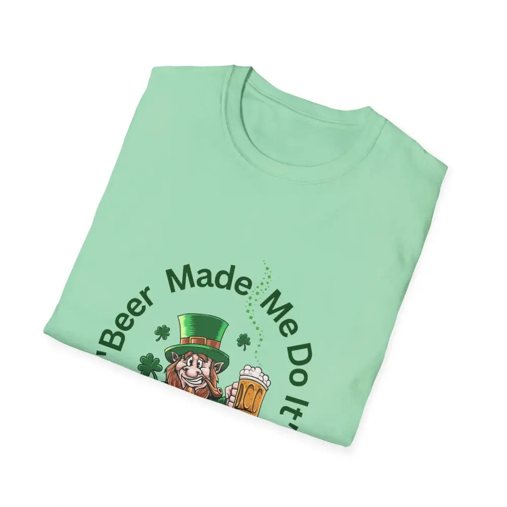 St Patricks Day Unisex T-Shirt, Unique Gift for Him, Party Shirt