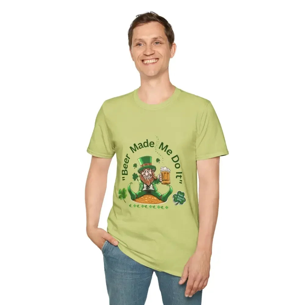 St Patricks Day Unisex T-Shirt, Unique Gift for Him, Party Shirt