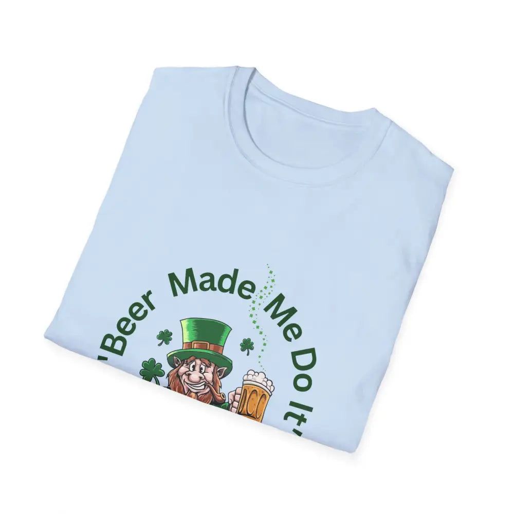 St Patricks Day Unisex T-Shirt, Unique Gift for Him, Party Shirt