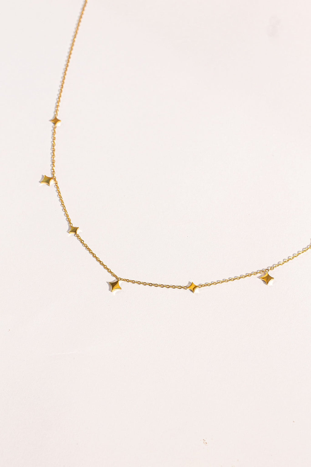 Stardust Necklace - Quarter Circle AK Boutique