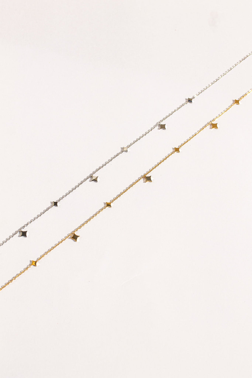 Stardust Necklace - Quarter Circle AK Boutique