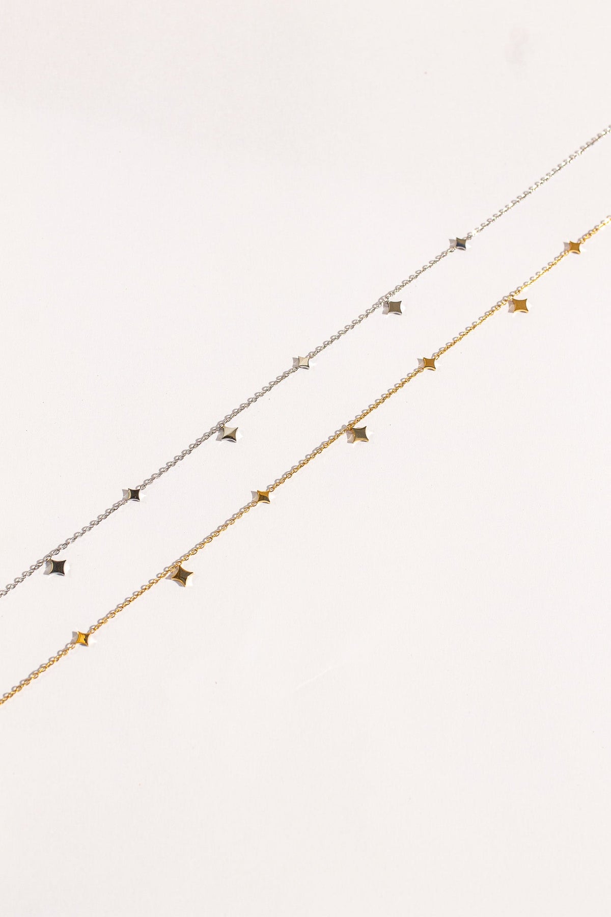 Stardust Necklace - Quarter Circle AK Boutique