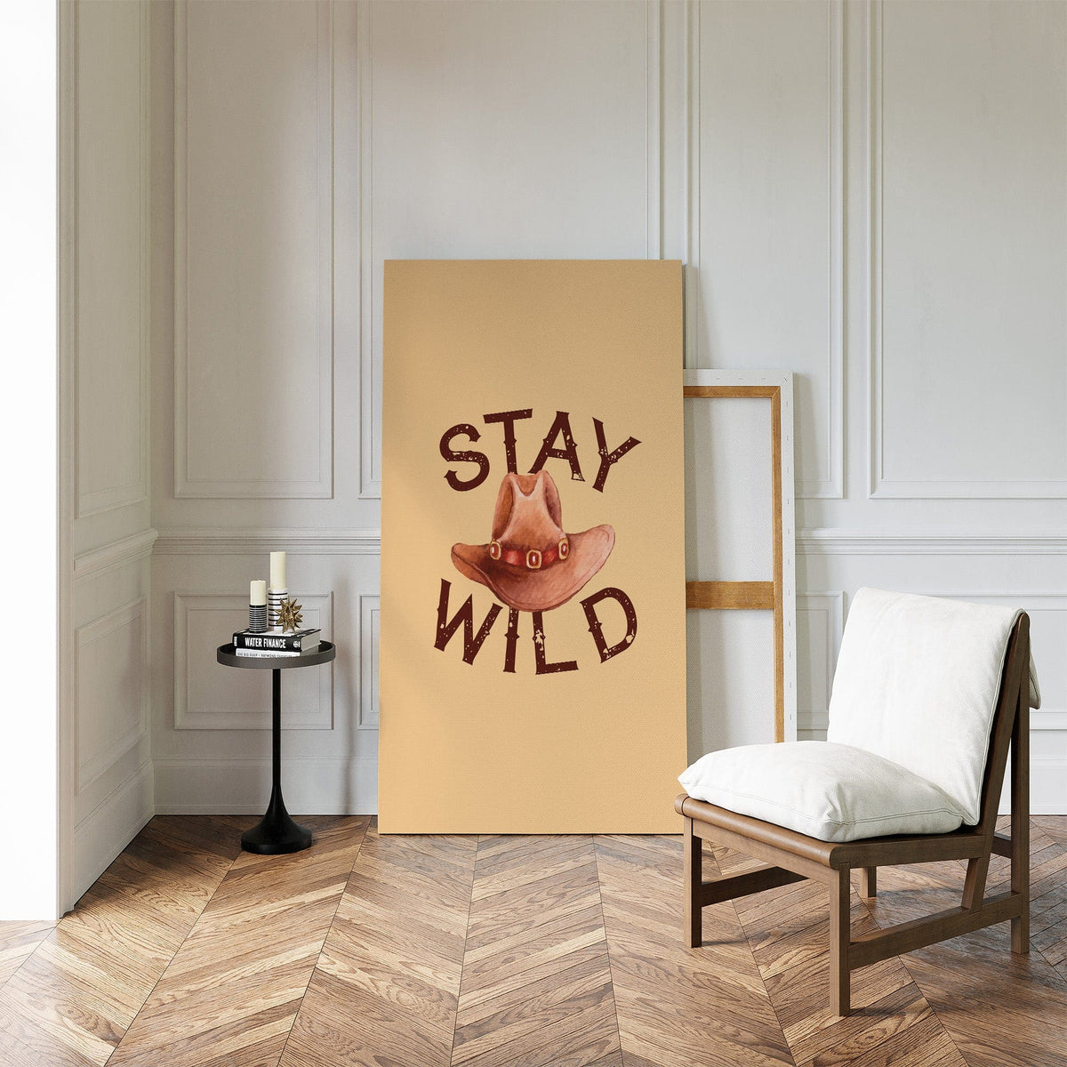 Stay Wild Cowboy Hat Print – Western Country Wall Art - Quarter Circle AK Boutique