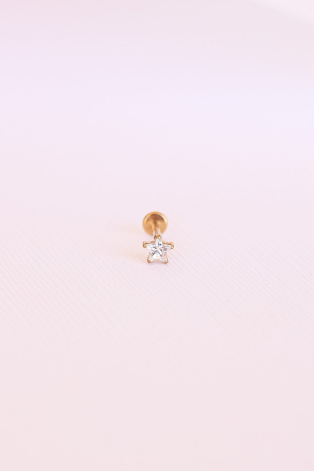 Stella Flat Back Stud - Quarter Circle AK Boutique