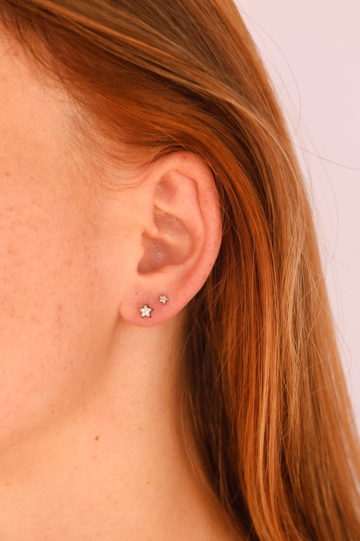 Stella Flat Back Stud - Quarter Circle AK Boutique