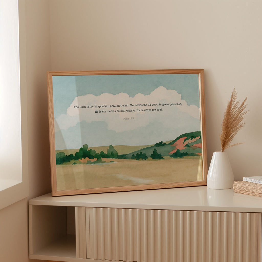Still Waters and Green Pastures - Quarter Circle AK Boutique