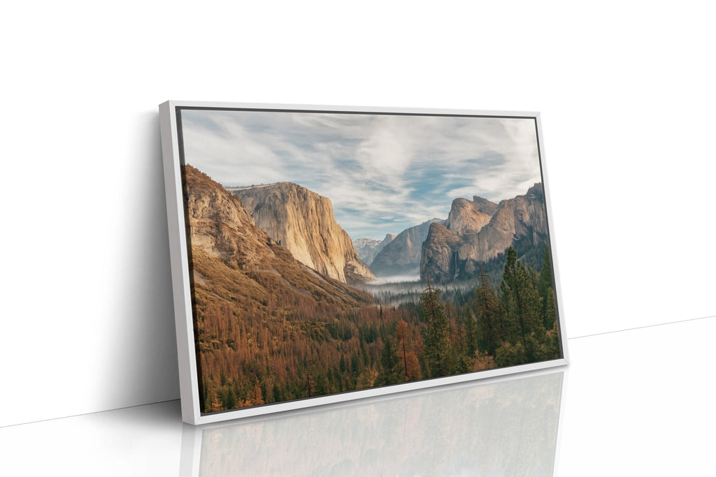 Stunning Yosemite Valley Canvas Art - Quarter Circle AK Boutique