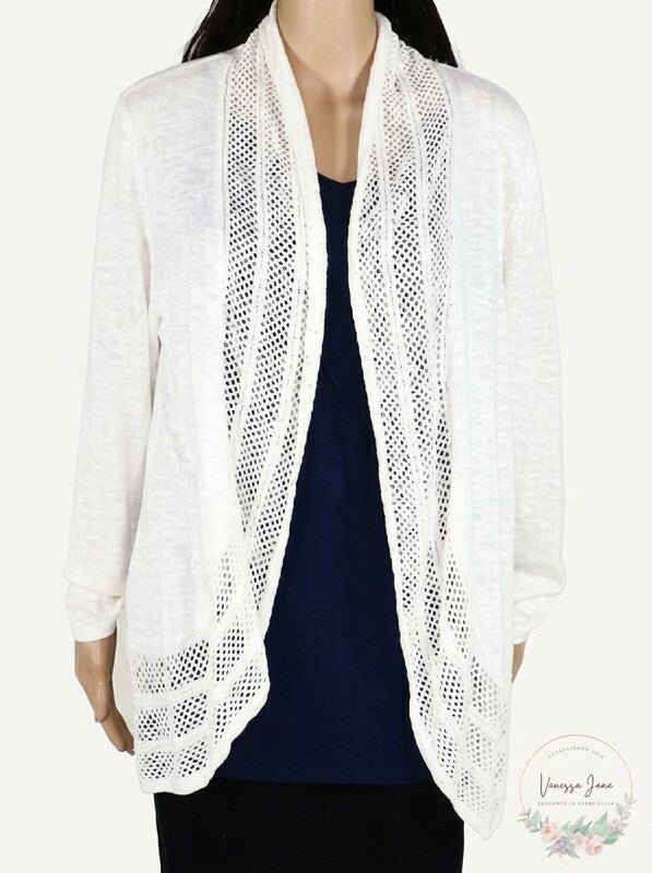 Style & Co. Womens Sweater Plus Open Front Cardigan, Size 3X - Quarter Circle AK Boutique