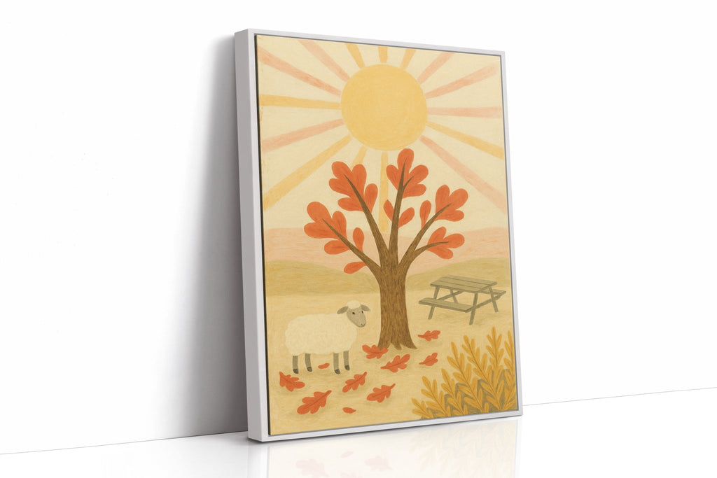 Sunny Picnic with the Little Lamb - Quarter Circle AK Boutique