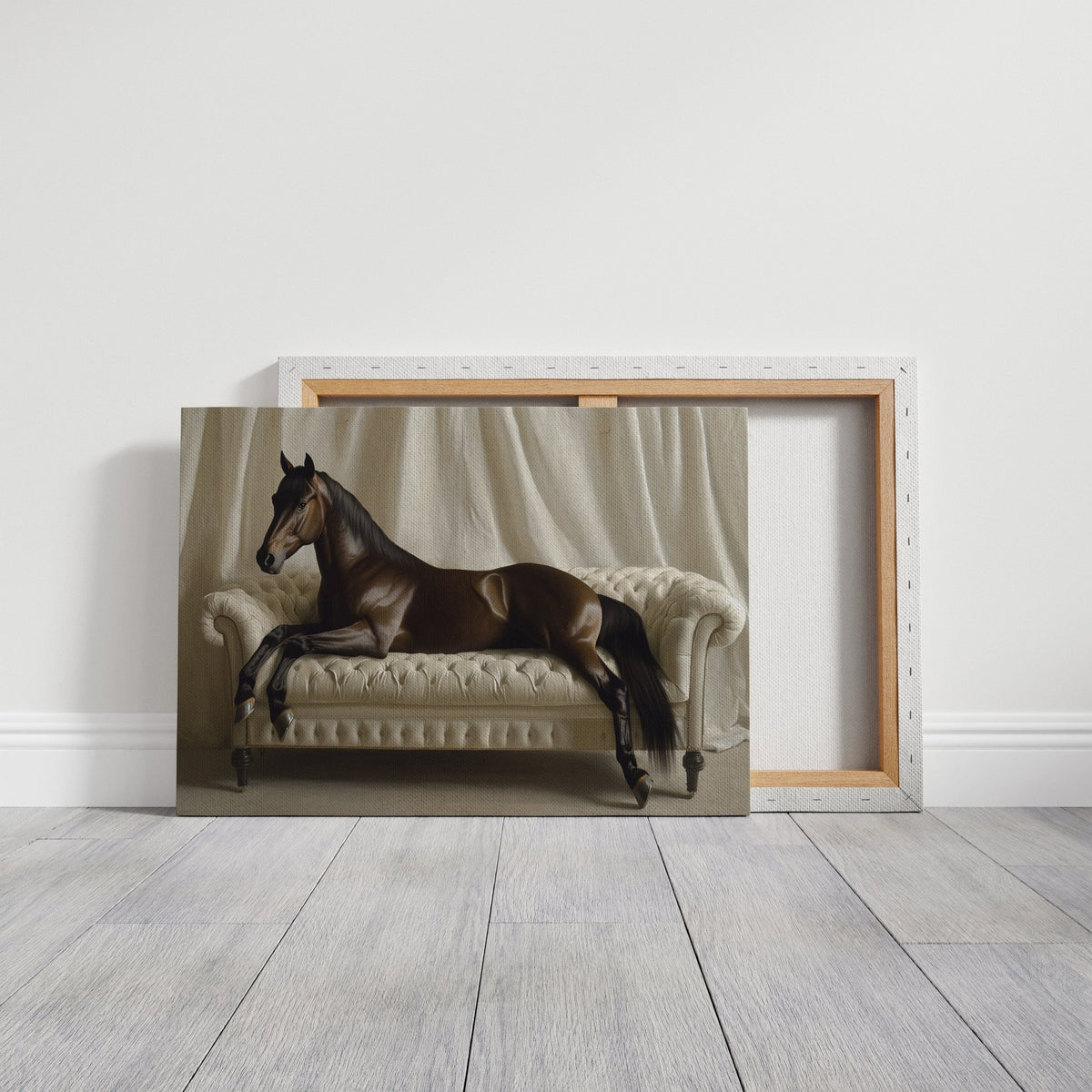 Surreal Horse Lounge Fine Art Print - Quarter Circle AK Boutique