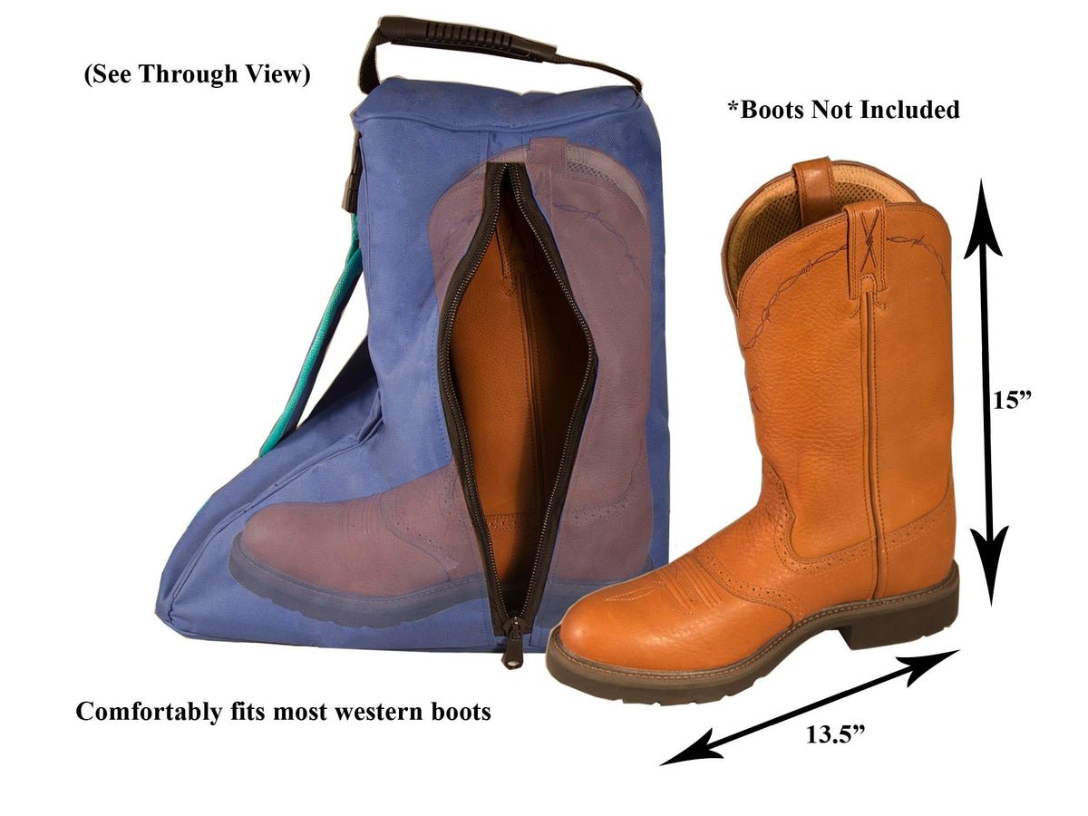 Tahoe Western Boots Carry Bags 3 Layers Padded - Quarter Circle AK Boutique