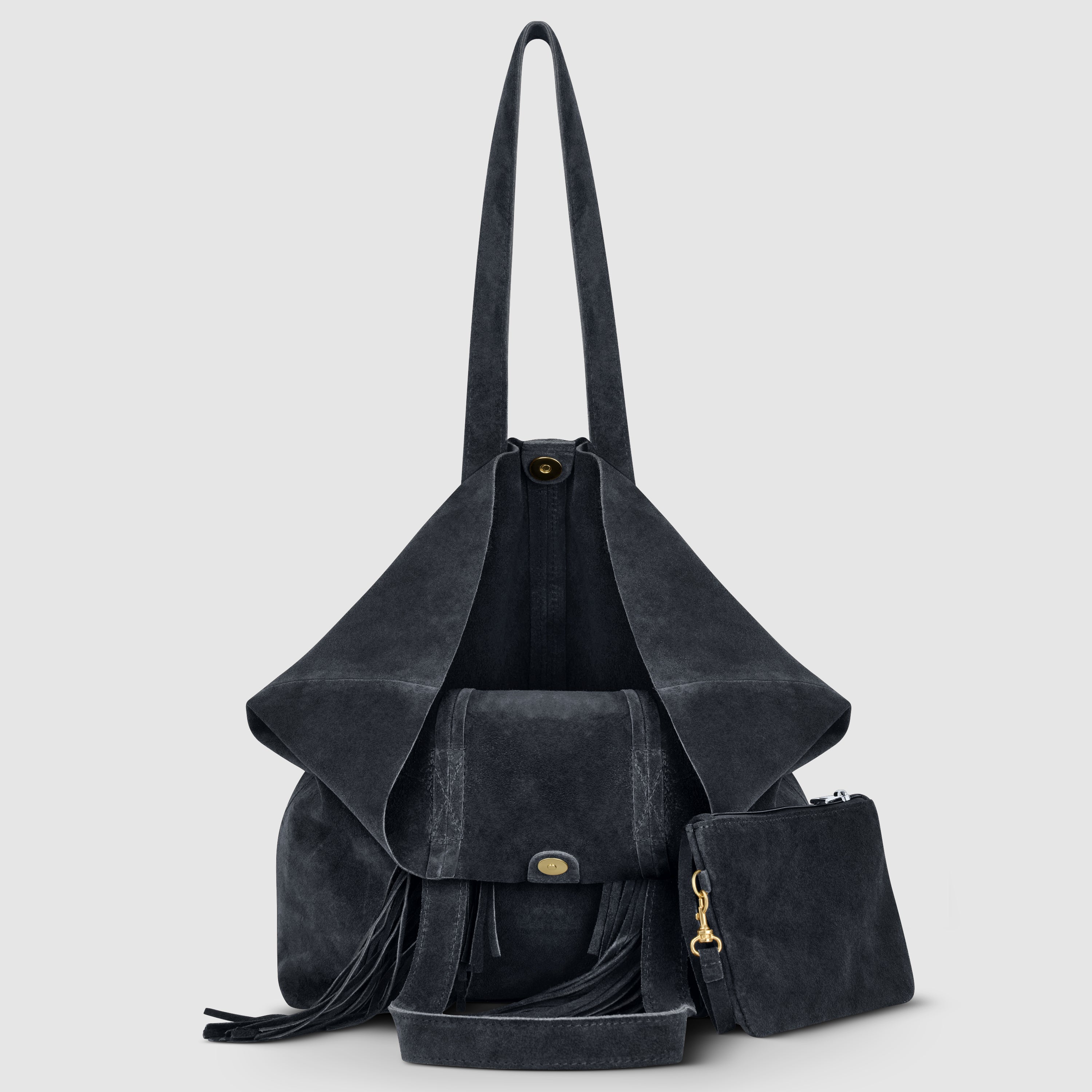 Italian Genuine Suede Tote Bag | Como