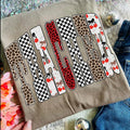 Teacher cherry checker leopard design tee or sweatshirt - Quarter Circle AK Boutique