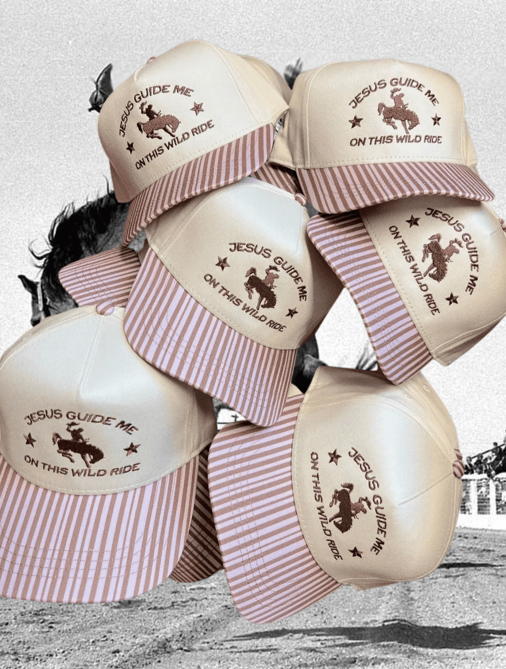 The Jesus Guide Me Baseball Cap - Quarter Circle AK Boutique
