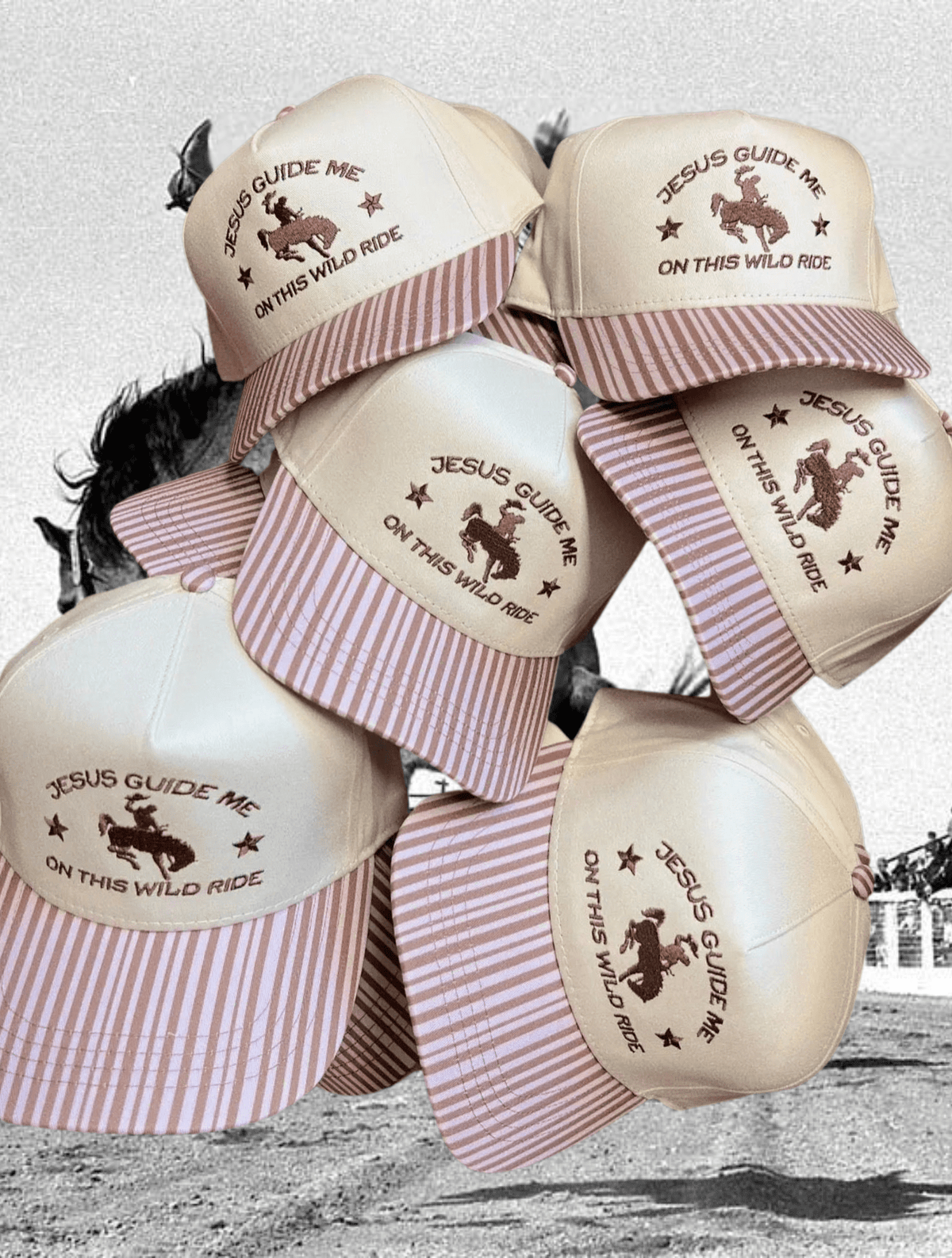 The Jesus Guide Me Baseball Cap - Quarter Circle AK Boutique