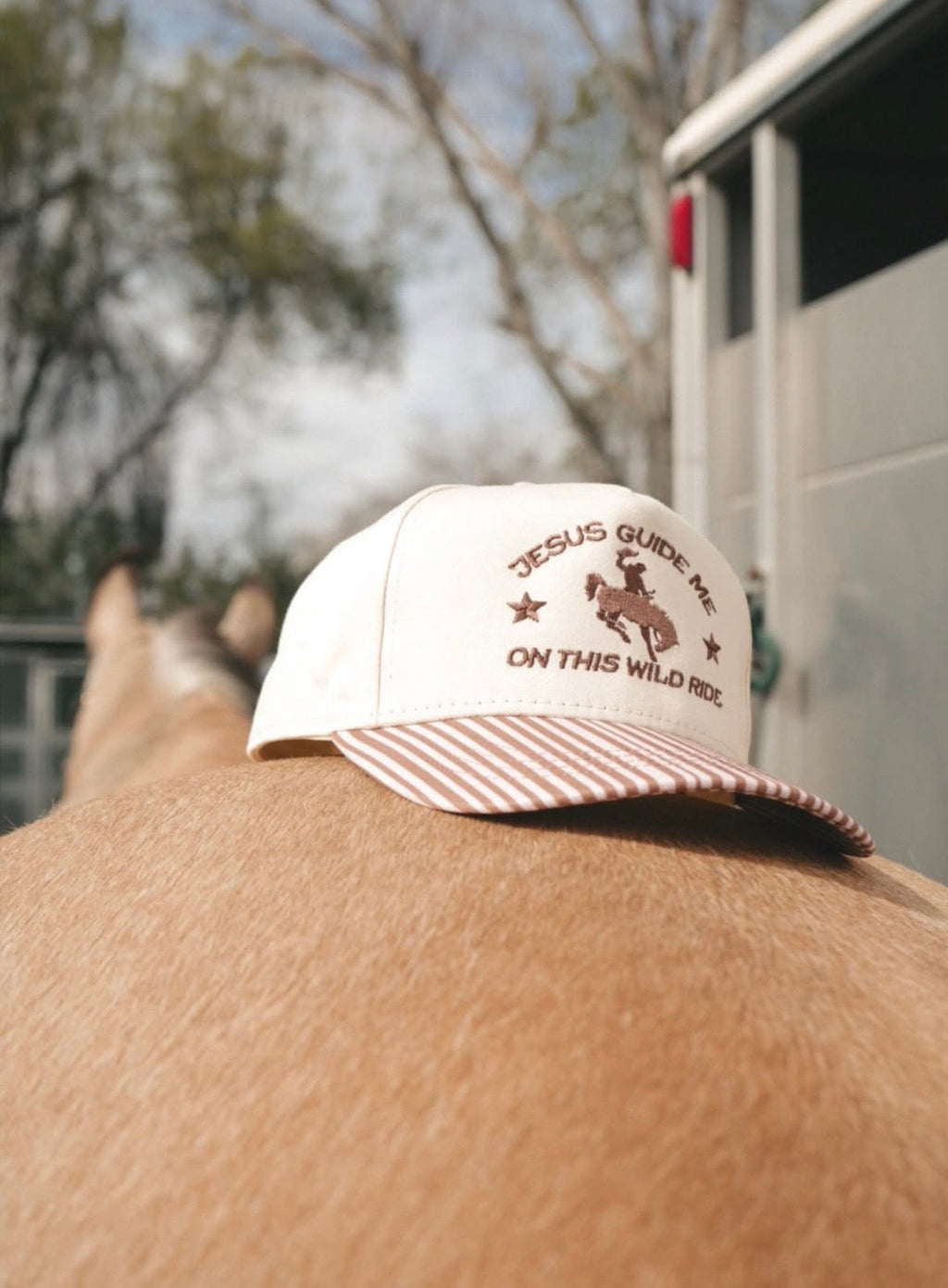 The Jesus Guide Me Baseball Cap - Quarter Circle AK Boutique