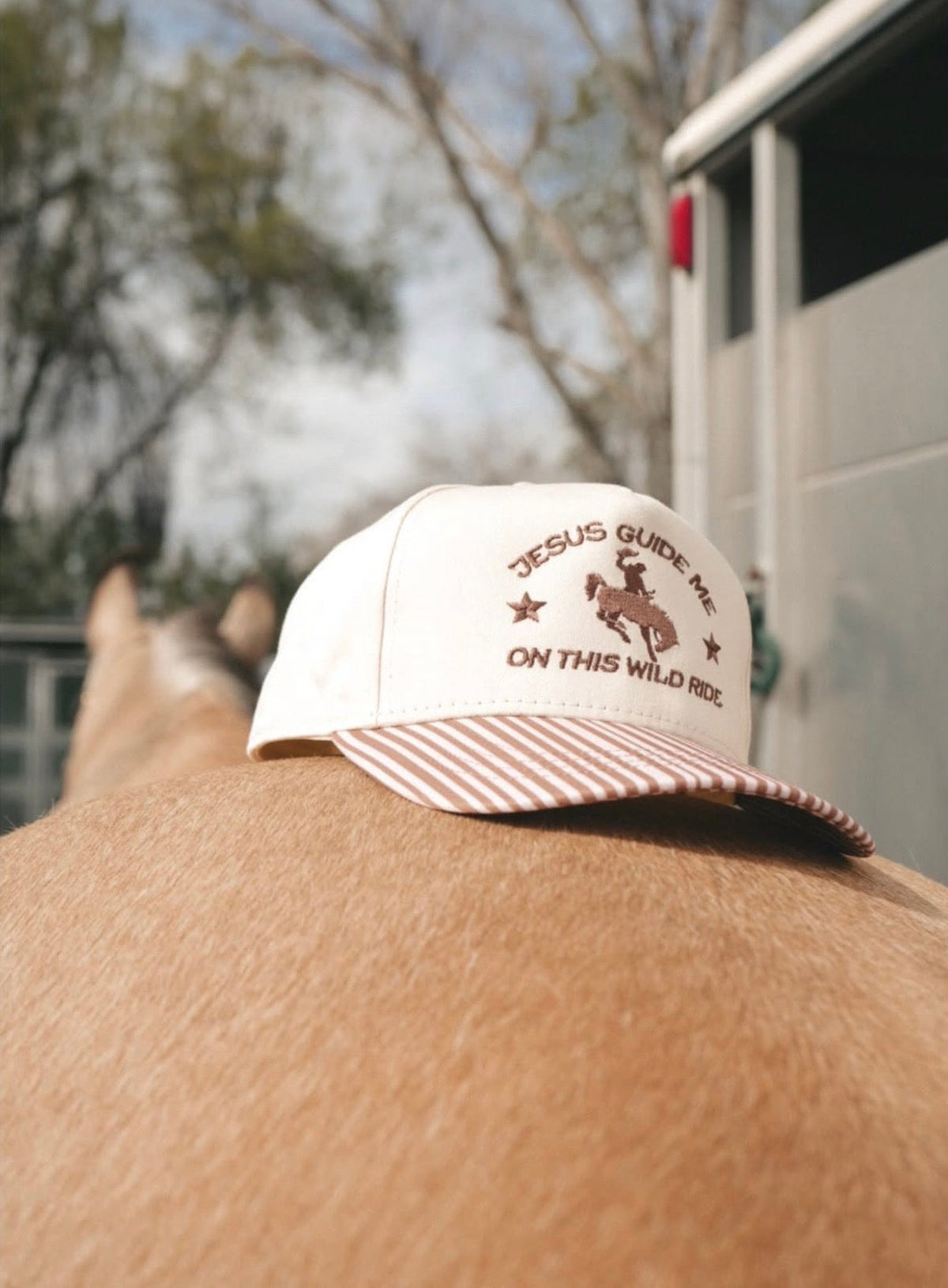 The Jesus Guide Me Baseball Cap - Quarter Circle AK Boutique