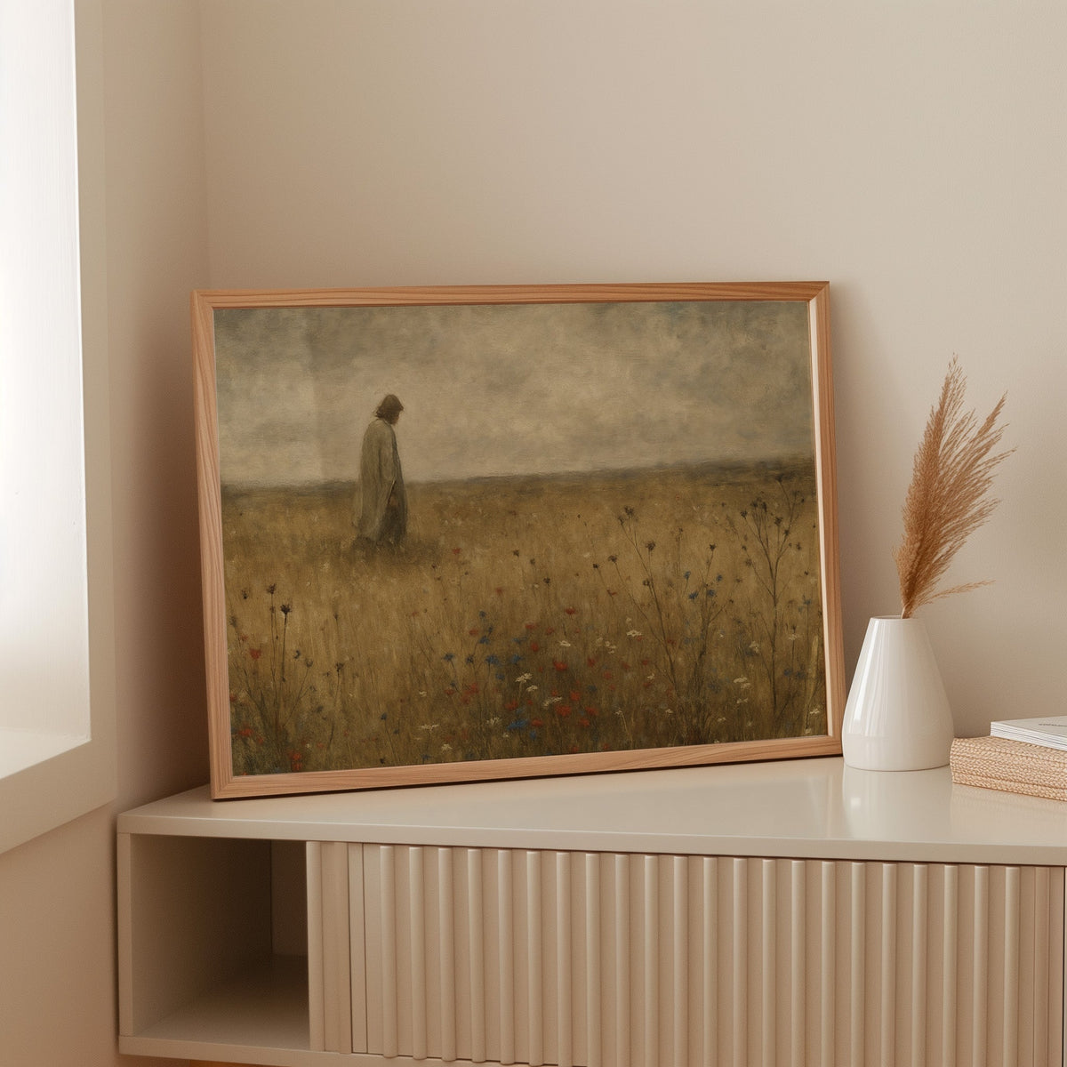 The Shepherd Walks the Field - Quarter Circle AK Boutique