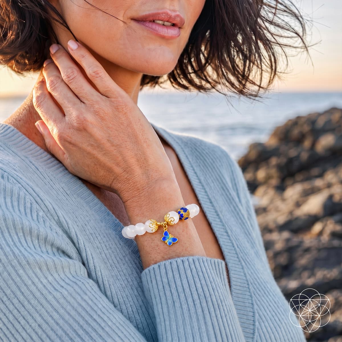 The Spiritual Growth Bracelet - Quarter Circle AK Boutique