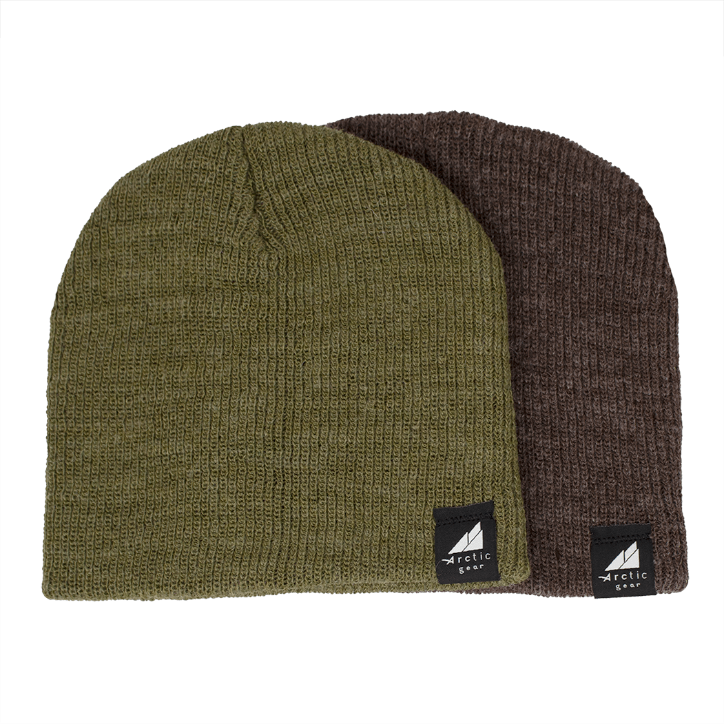 Toddler Acrylic/Wool Beanie Multipack - Quarter Circle AK Boutique