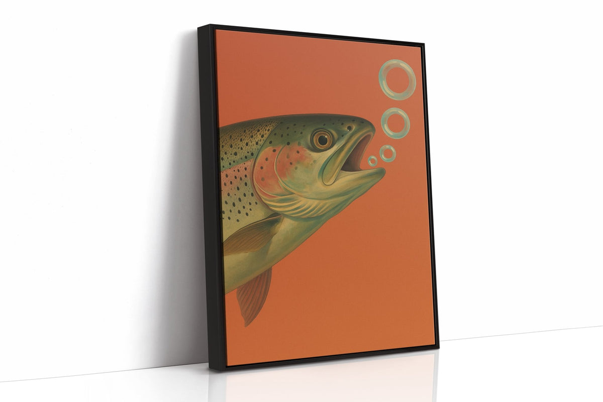 Trout Dreams in Tangerine - Quarter Circle AK Boutique