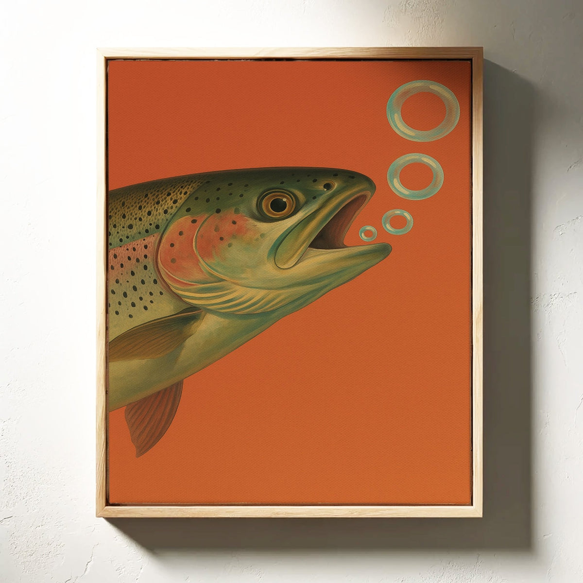 Trout Dreams in Tangerine - Quarter Circle AK Boutique