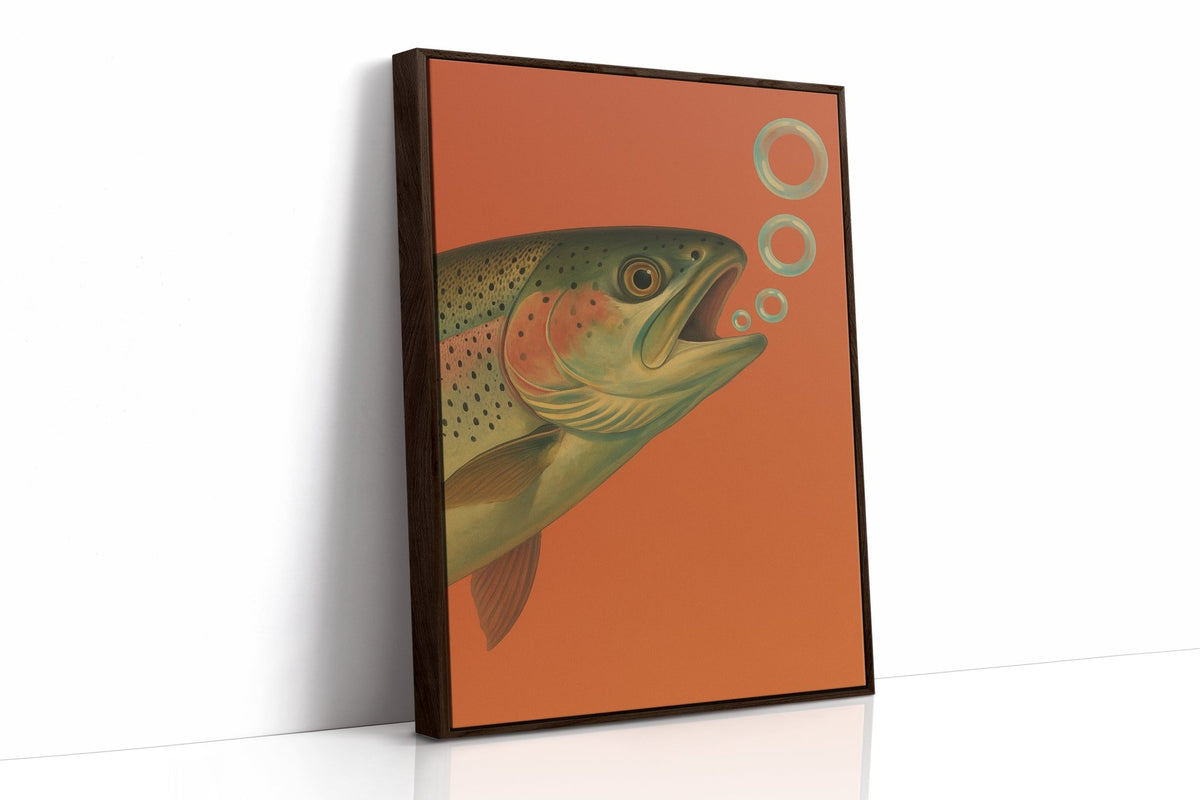 Trout Dreams in Tangerine - Quarter Circle AK Boutique