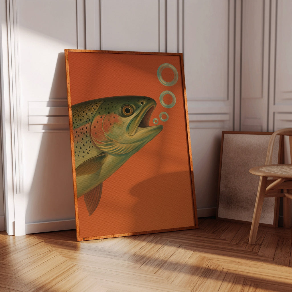 Trout Dreams in Tangerine - Quarter Circle AK Boutique