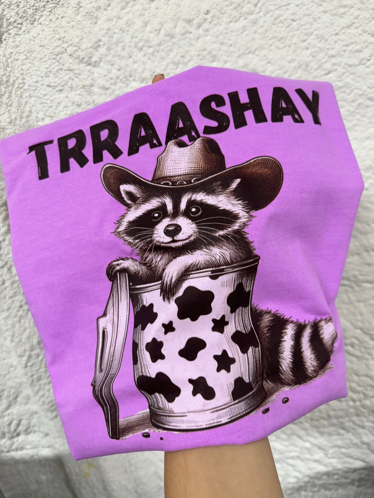 TRRAASHAY racoon tee & sweatshirt - Quarter Circle AK Boutique