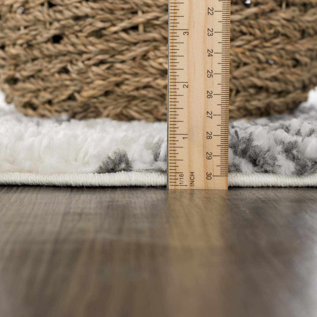 Trunding Plush Area Rug - Quarter Circle AK Boutique