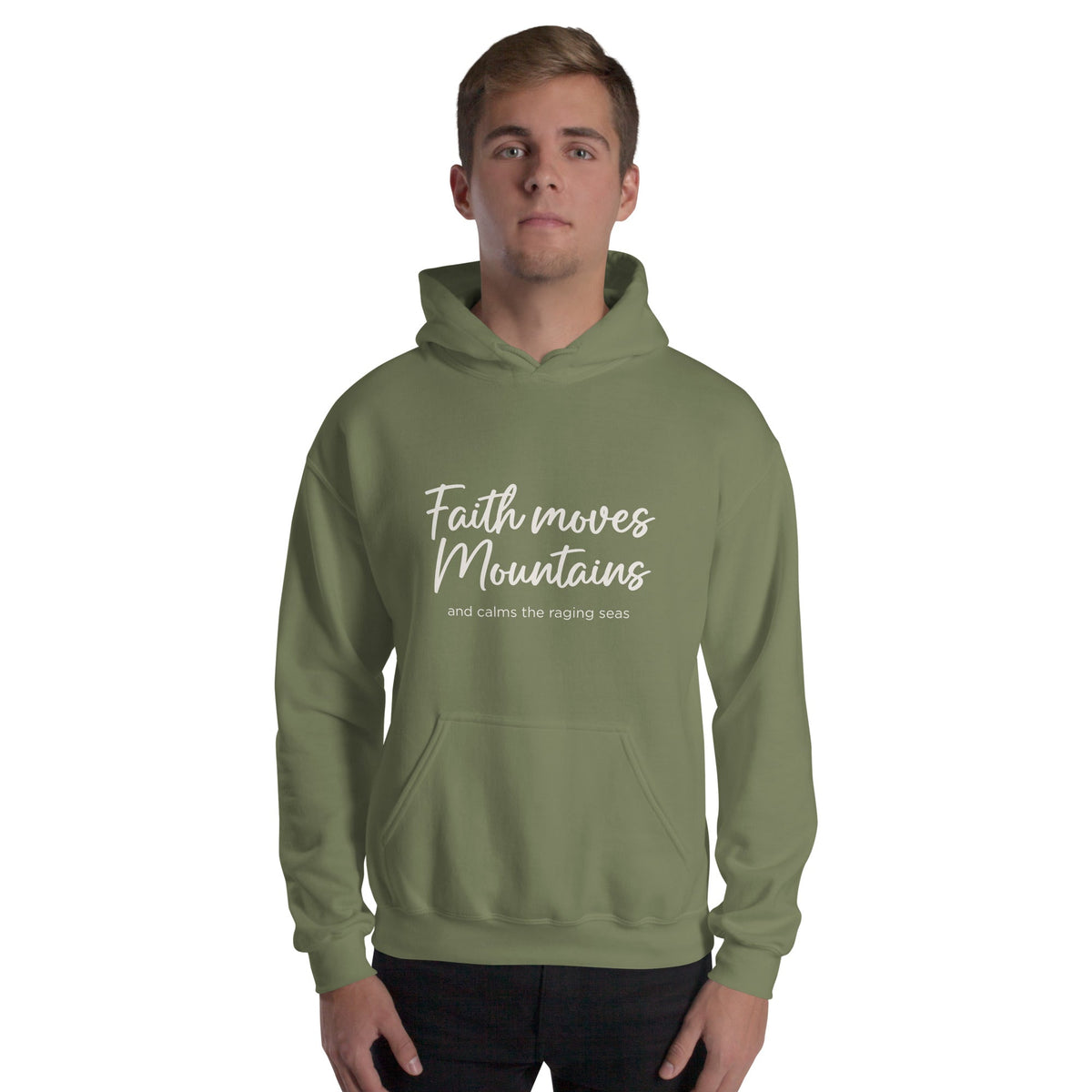 Faith Moves Mountains - Unisex Hoodie