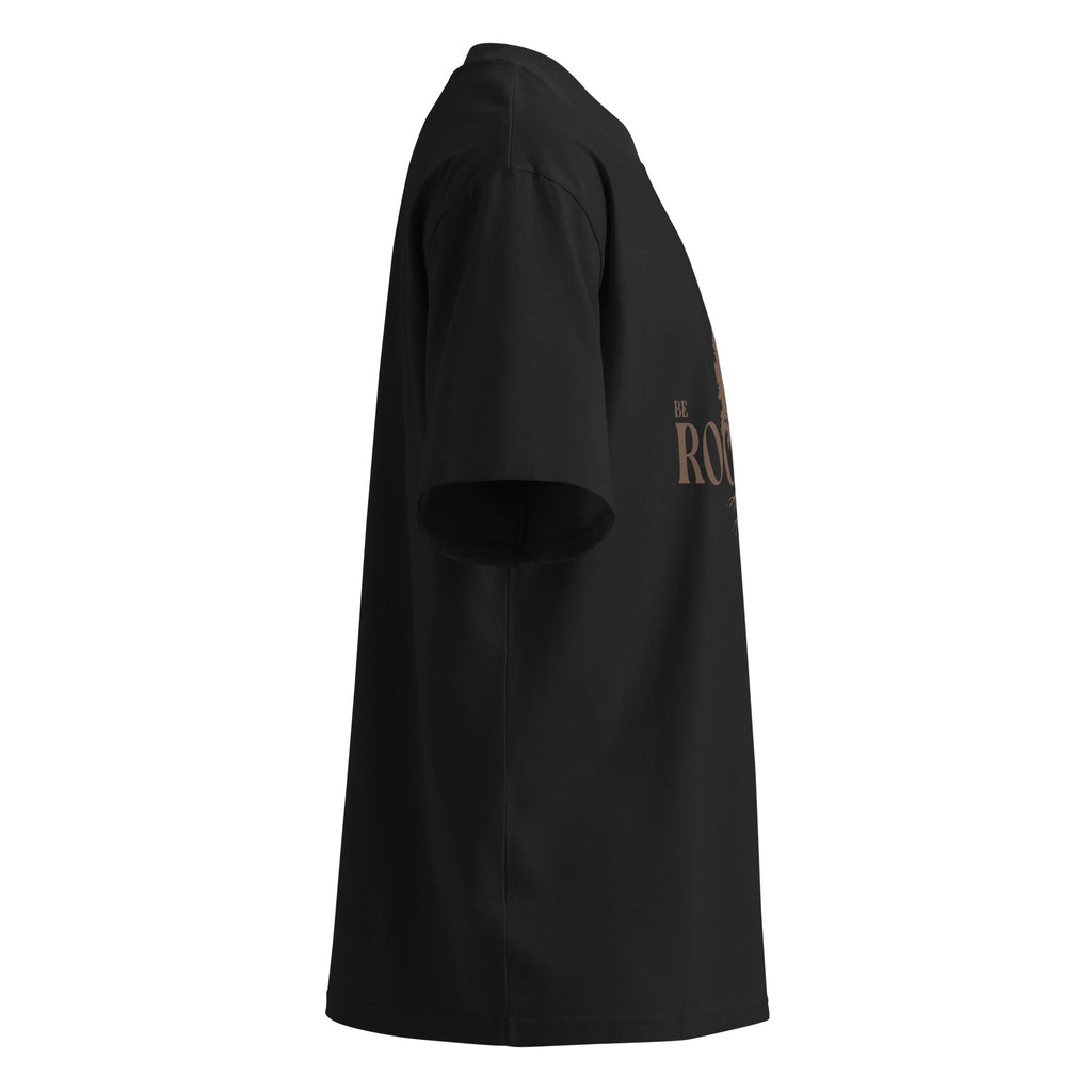 Unisex Organic Oversized High Neck T-Shirt