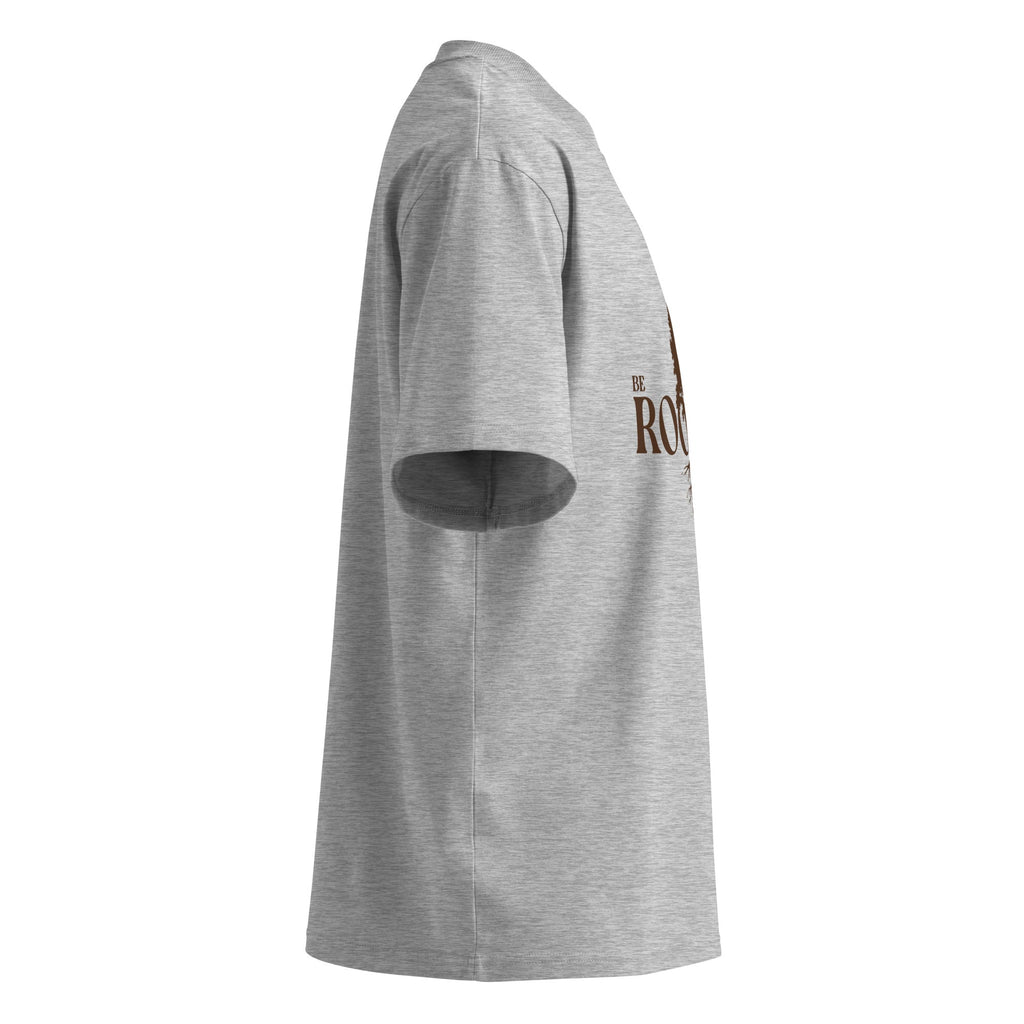 Unisex Organic Oversized High Neck T-Shirt
