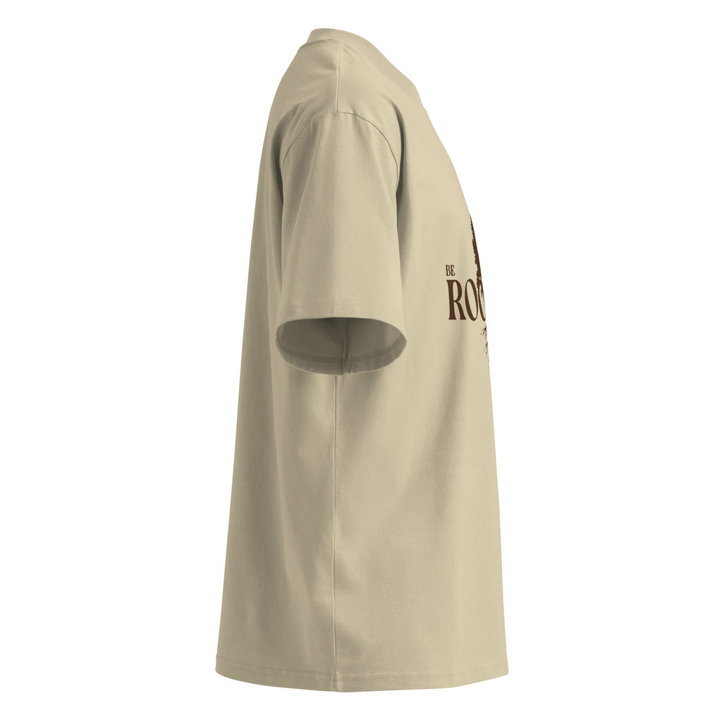 Unisex Organic Oversized High Neck T-Shirt