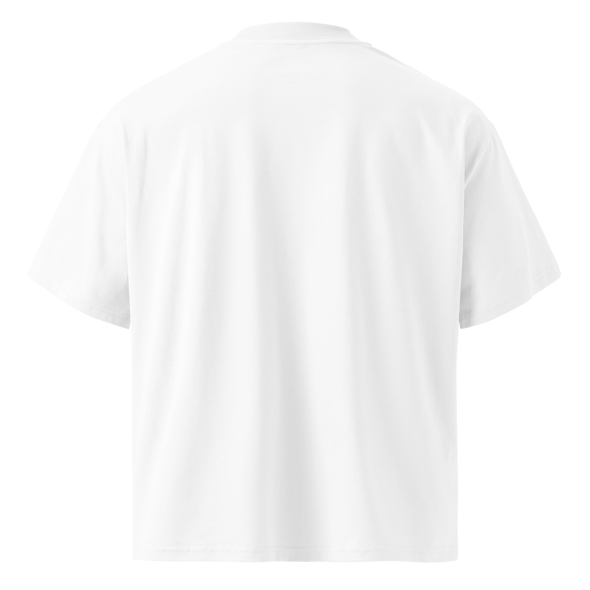 Unisex Organic Oversized High Neck T-Shirt