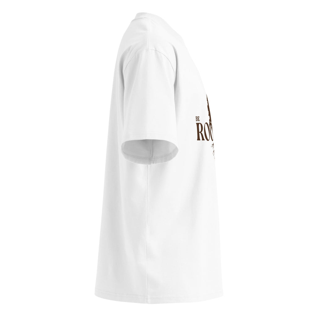 Unisex Organic Oversized High Neck T-Shirt
