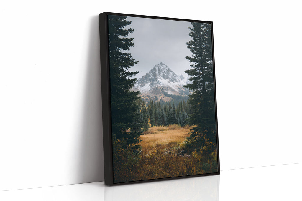 Mountains Shrouded in Autumn's Embrace