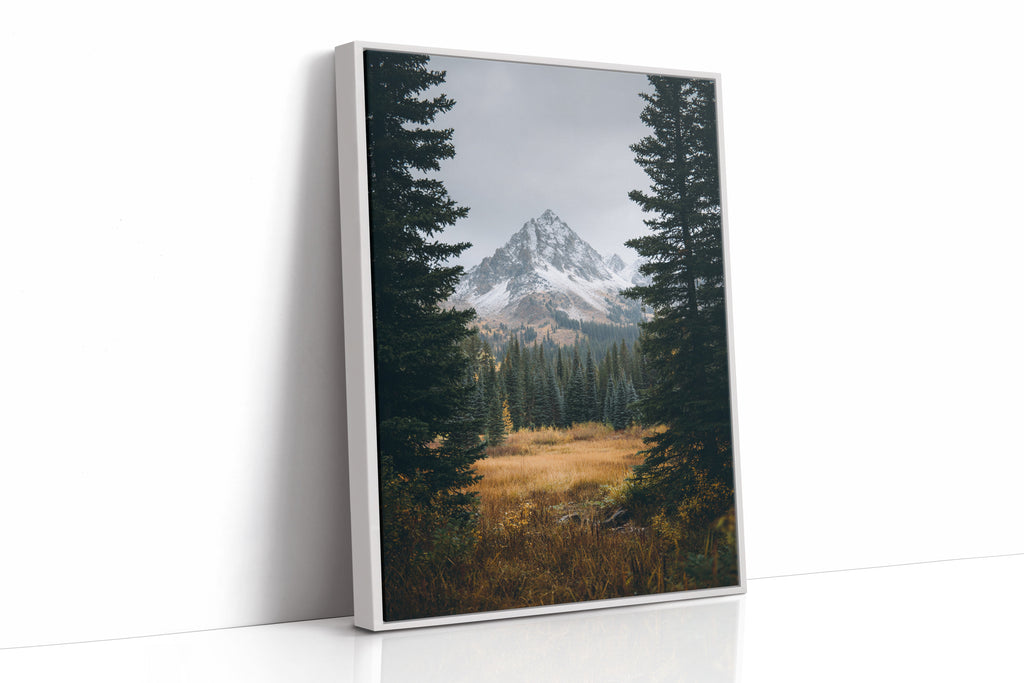 Mountains Shrouded in Autumn's Embrace