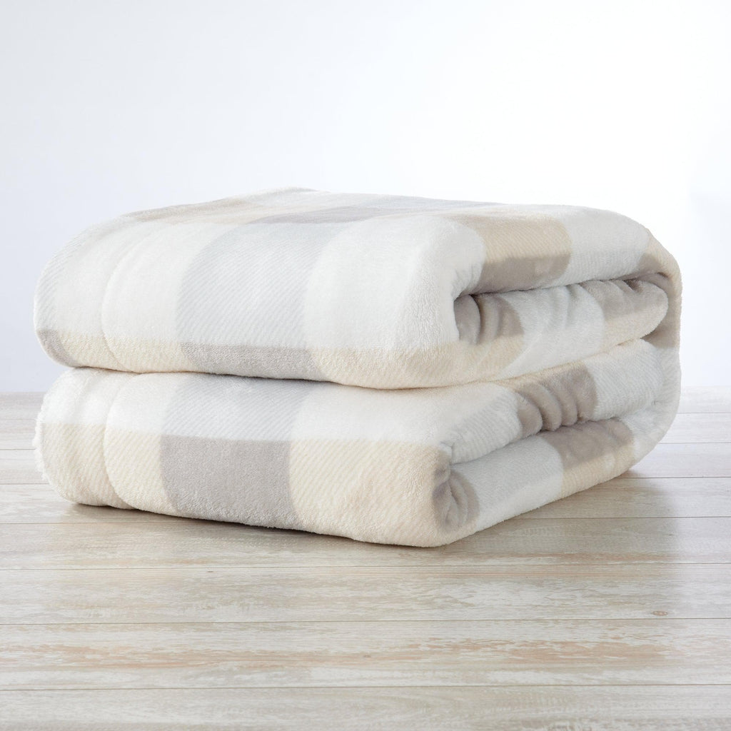 Velvet Plush Sherpa Luxury Bed Blanket - Kinsley Collection - Quarter Circle AK Boutique