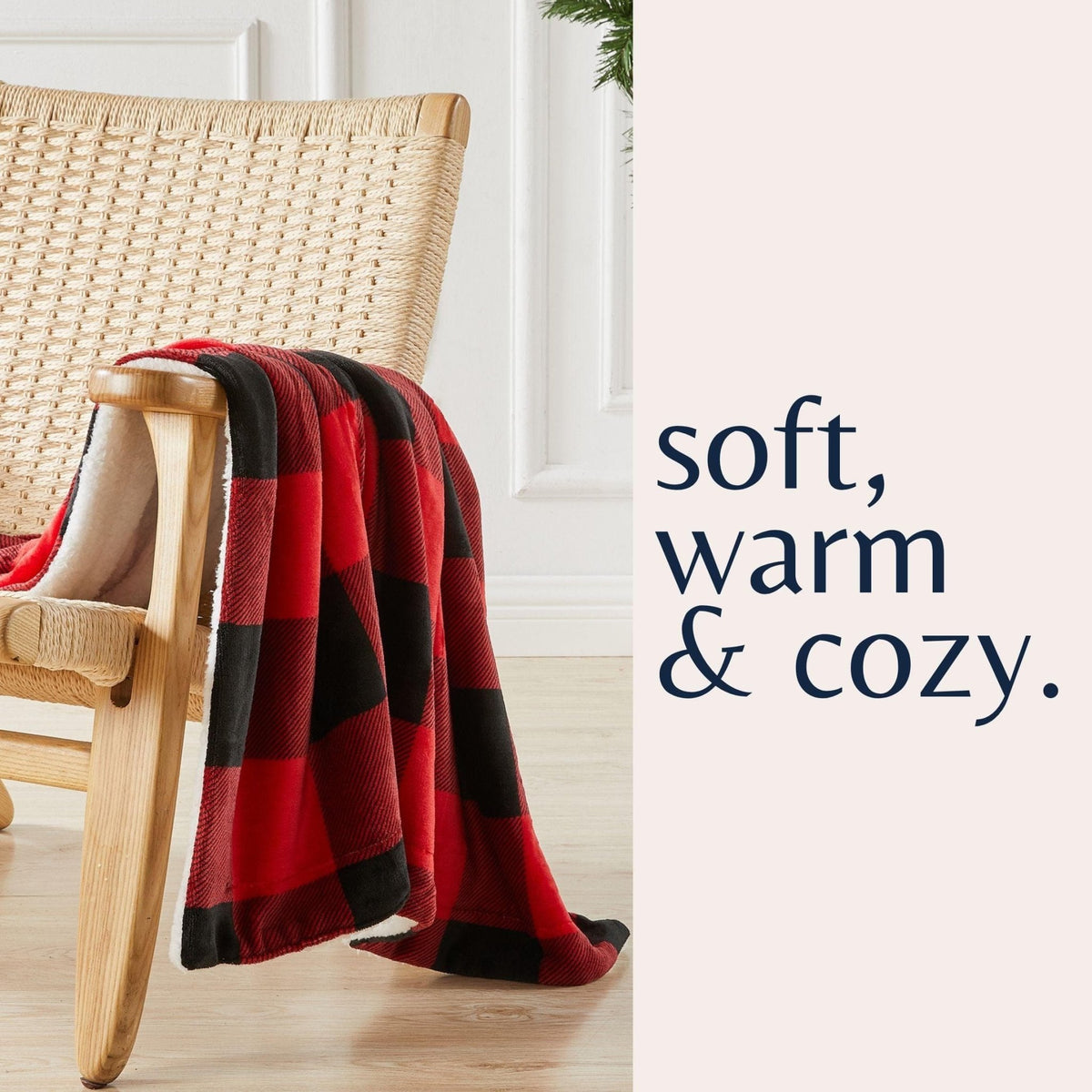 Velvet Plush Sherpa Luxury Bed Blanket - Kinsley Collection - Quarter Circle AK Boutique