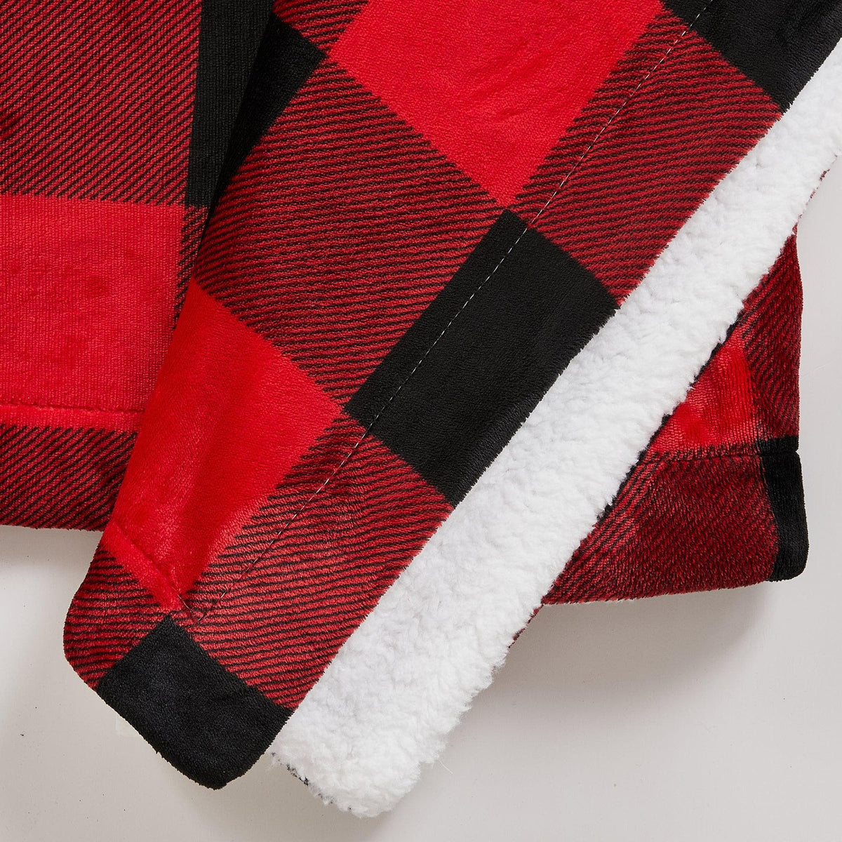 Velvet Plush Sherpa Luxury Bed Blanket - Kinsley Collection - Quarter Circle AK Boutique