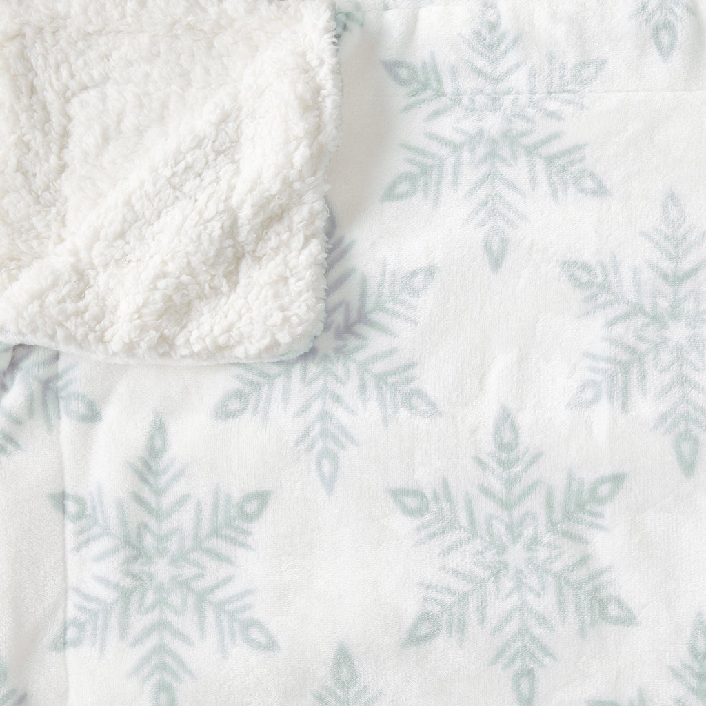 Velvet Plush Sherpa Luxury Bed Blanket - Kinsley Collection - Quarter Circle AK Boutique