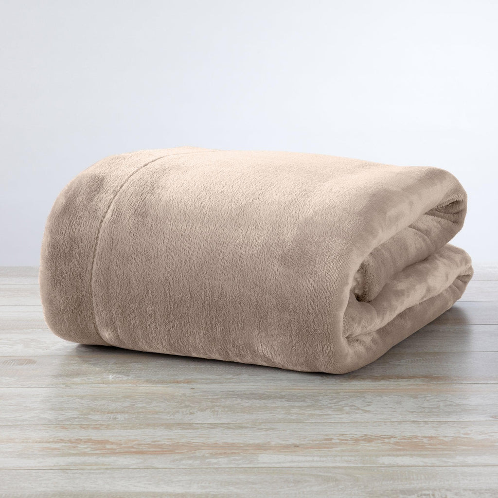 Velvet Plush Sherpa Luxury Bed Blanket - Kinsley Collection - Quarter Circle AK Boutique