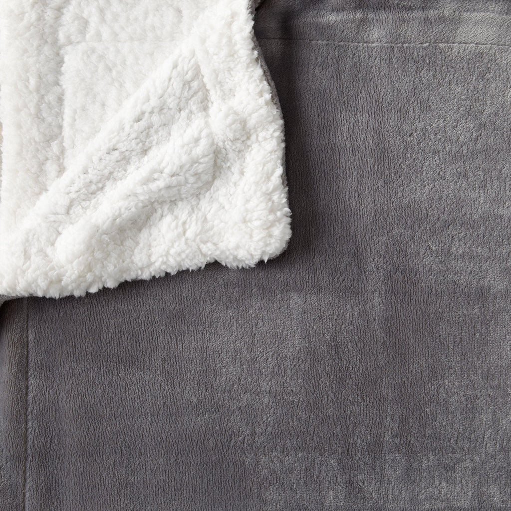 Velvet Plush Sherpa Luxury Bed Blanket - Kinsley Collection - Quarter Circle AK Boutique