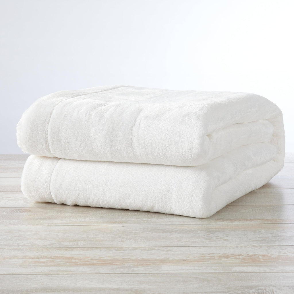 Velvet Plush Sherpa Luxury Bed Blanket - Kinsley Collection - Quarter Circle AK Boutique