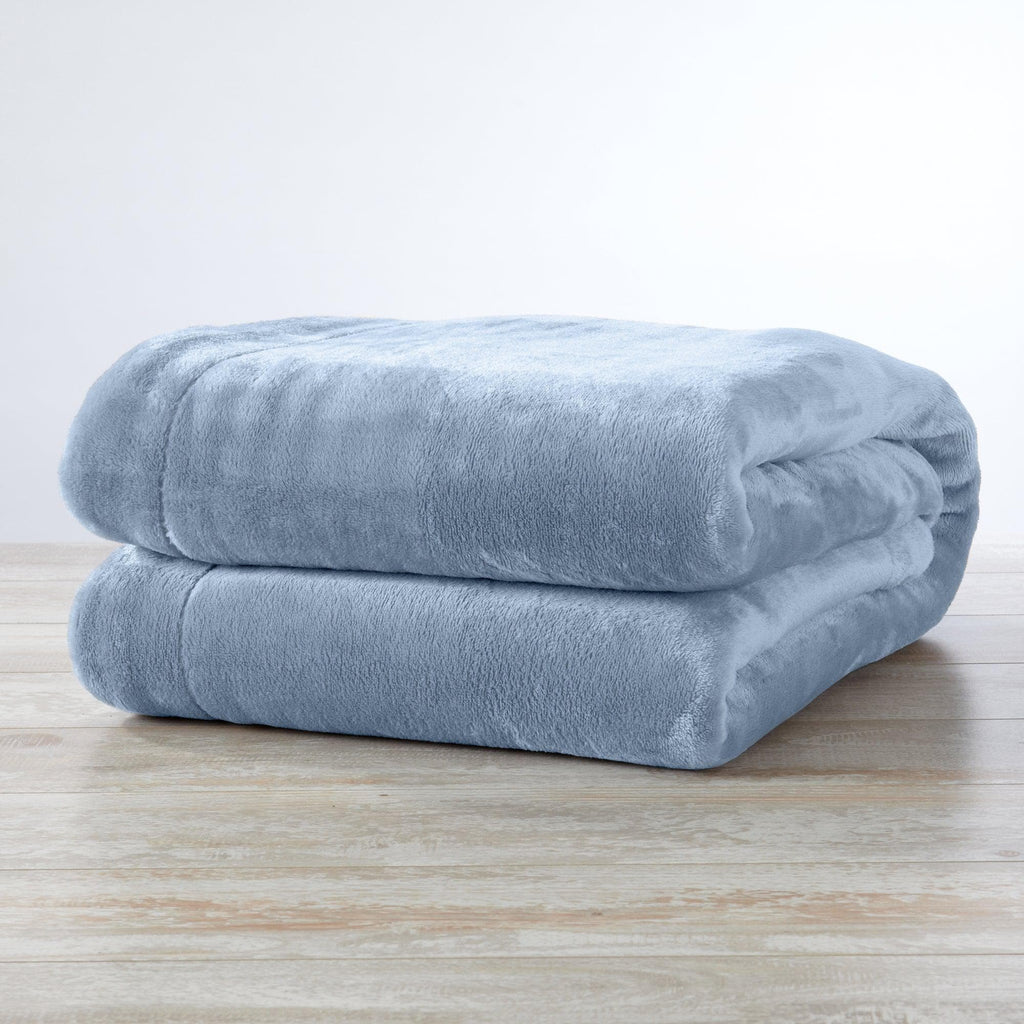 Velvet Plush Sherpa Luxury Bed Blanket - Kinsley Collection - Quarter Circle AK Boutique